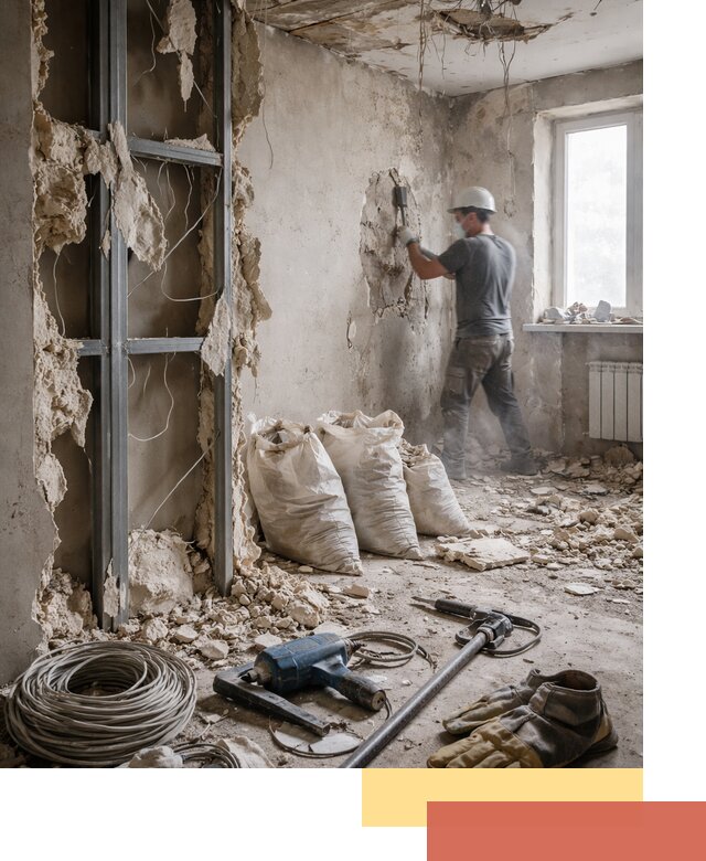 Профессиональный демонтаж зданий и конструкций в Липецке