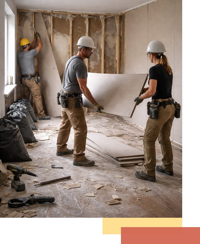 Демонтаж стеновых панелей в Липецке быстро и аккуратно