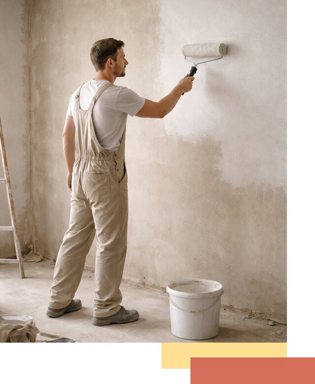 Грунтовка стен под отделку в Липецке профессиональным раствором