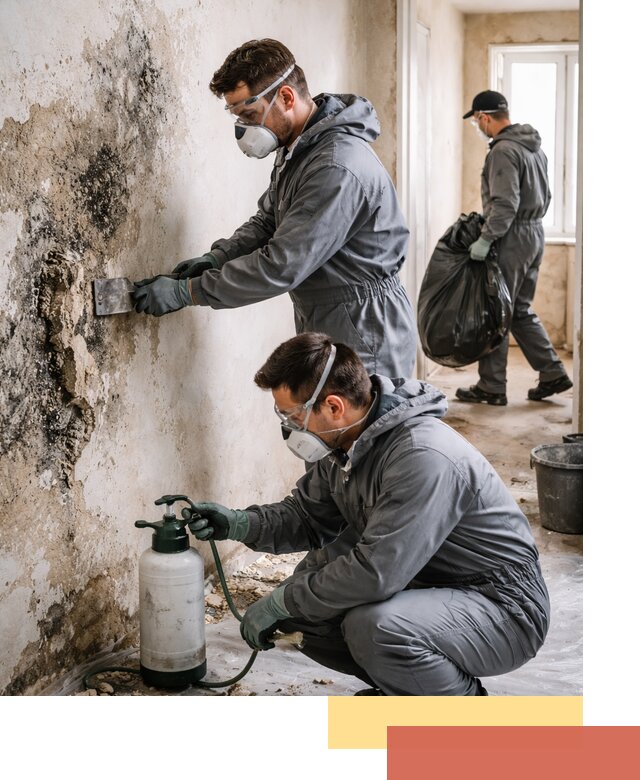 Удаление плесени со стен профессионально в Липецке