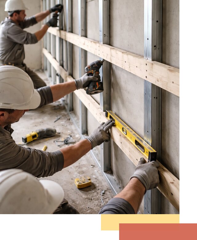 Устройство обрешетки под панели в Липецке