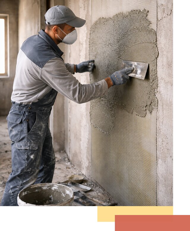 Штукатурка стен по сетке в Липецке под ключ качественно и быстро