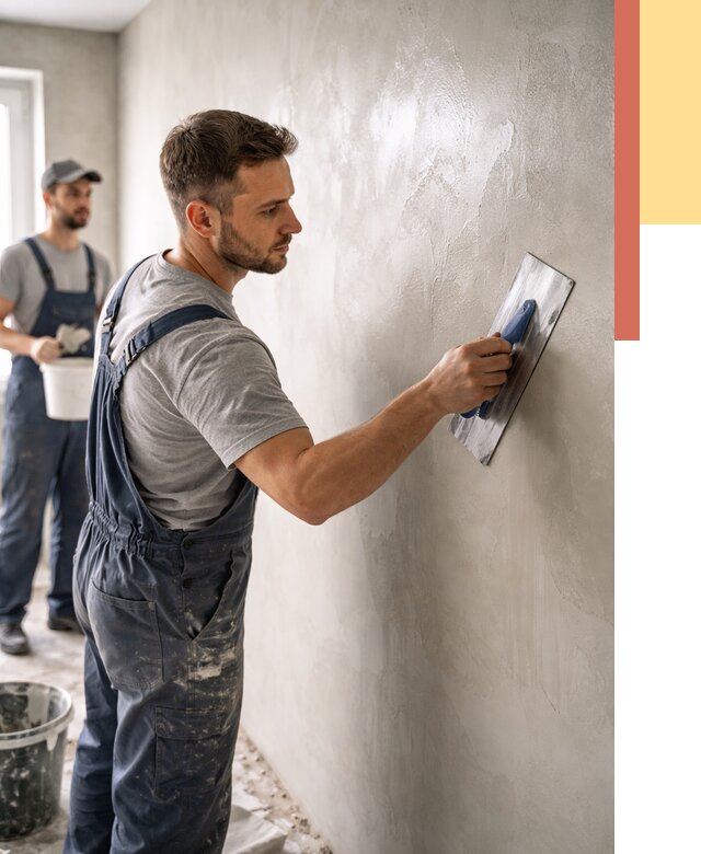 Глянцевание штукатурки стен в Липецке от 7796 руб. — услуги и затирка | ОТДЕЛОЧНИК-Лпц