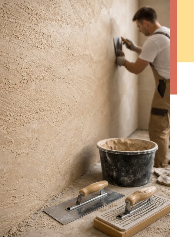 Декоративная штукатурка травертин в Липецке от 1871 руб/м2 — качественно и недорого | ОТДЕЛОЧНИК-Лпц