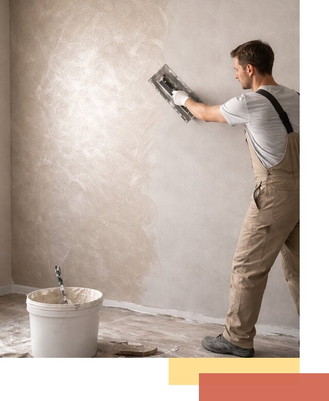 Декоративная штукатурка «Мокрый шелк» под ключ в Липецке