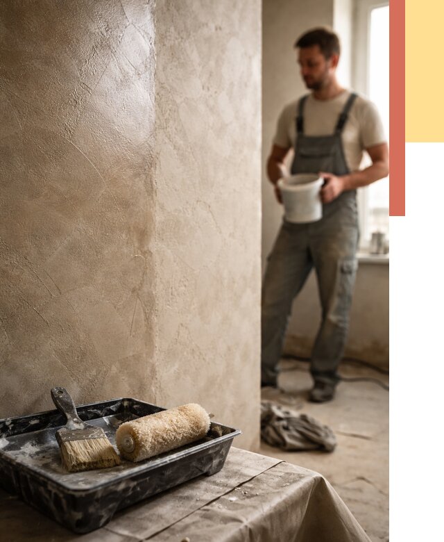 Нанесение воска на штукатурку в Липецке от 3638 руб. | Услуги ОТДЕЛОЧНИК-Лпц