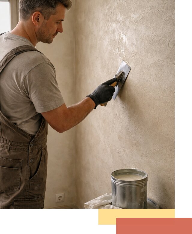 Нанесение воска на штукатурку в Липецке для защиты и блеска