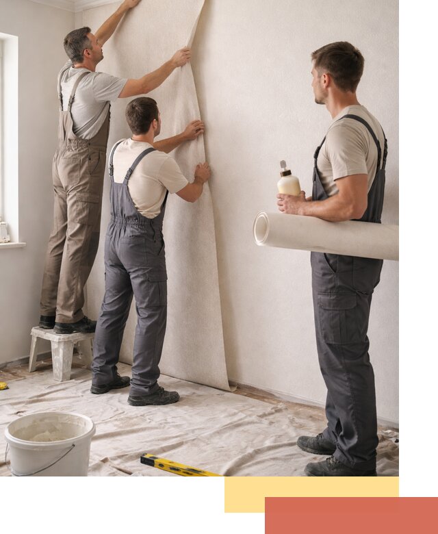 Оклейка стен обоями в Липецке — качественно и профессионально