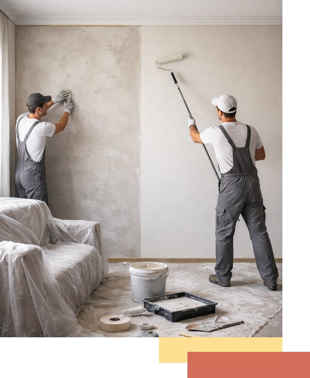 Покраска стен антивандальной краской в Липецке