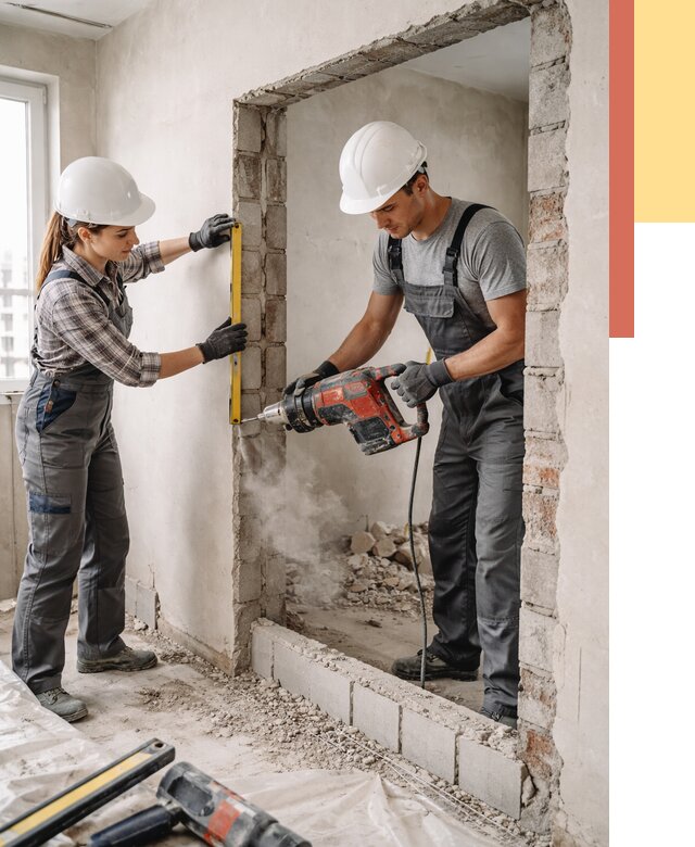 Создание проемов в стенах в Липецке от 6756 руб. — алмазная резка и расширение | ОТДЕЛОЧНИК-Лпц