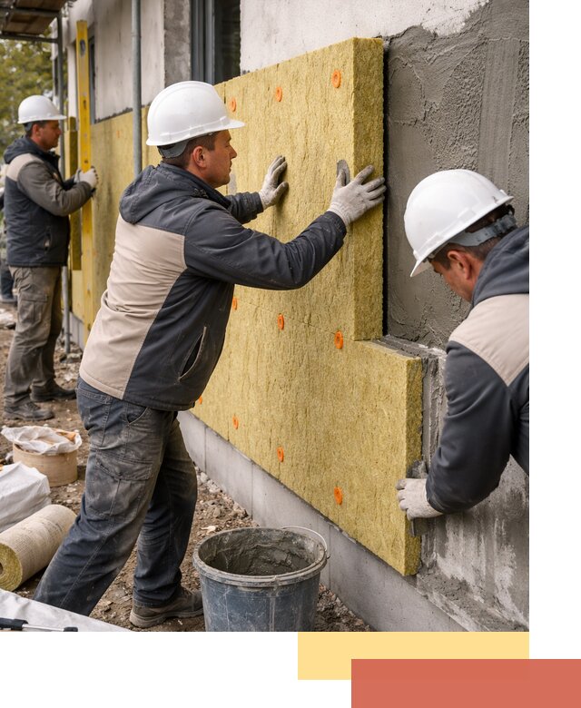 Утепление стен минватой в Липецке — тепло и звукоизоляция