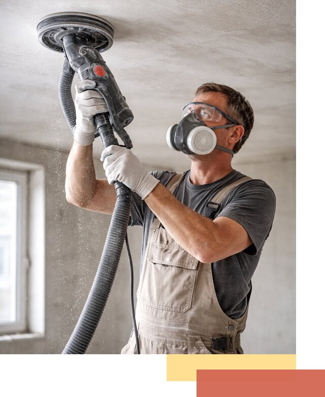 Шлифовка потолка в Липецке — качественная подготовка под отделку