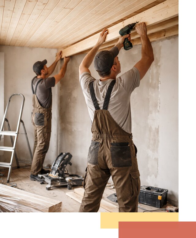 Монтаж потолка из вагонки в Липецке профессионально и аккуратно