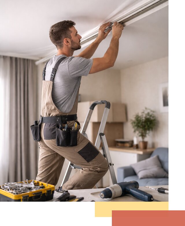 Ремонт натяжных потолков в Липецке — качественно и оперативно