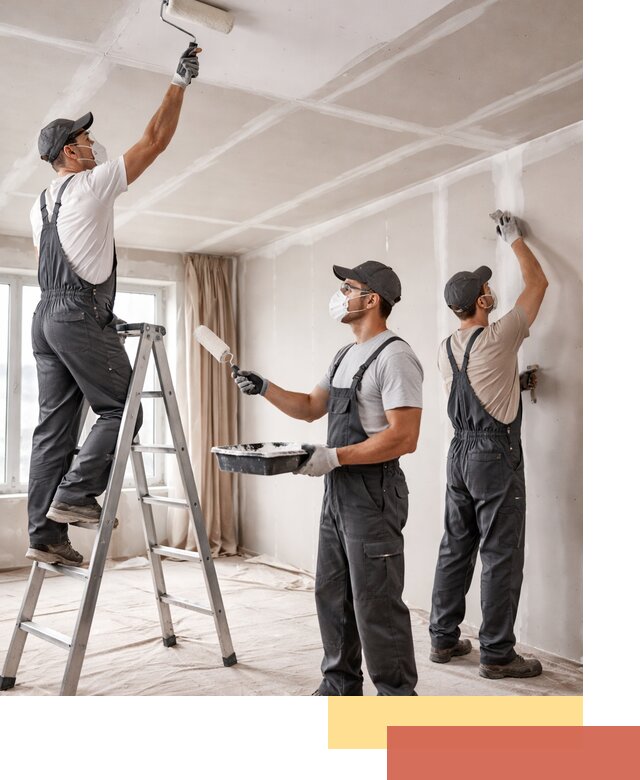 Покраска потолка из гипсокартона в Липецке качественно и недорого