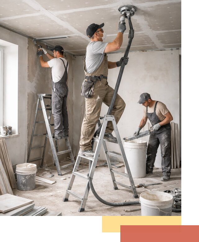 Ремонт потолка из гипсокартона в Липецке: быстрый и качественный монтаж