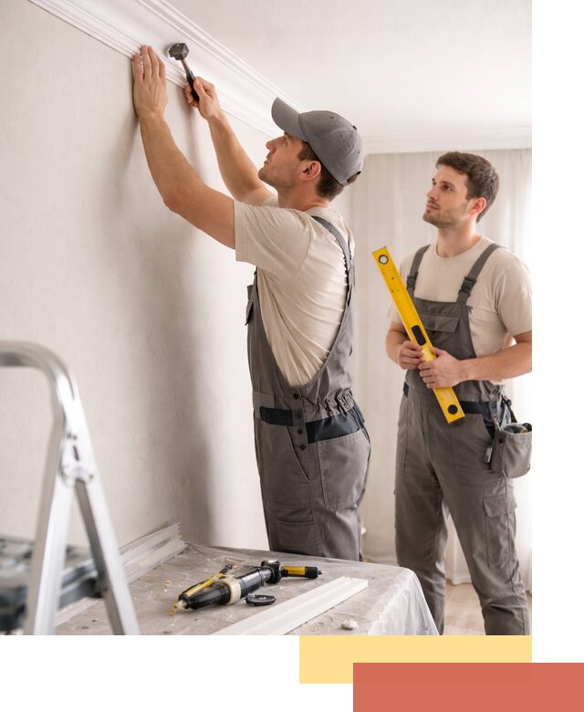 Монтаж потолочного плинтуса в Липецке качественно и быстро