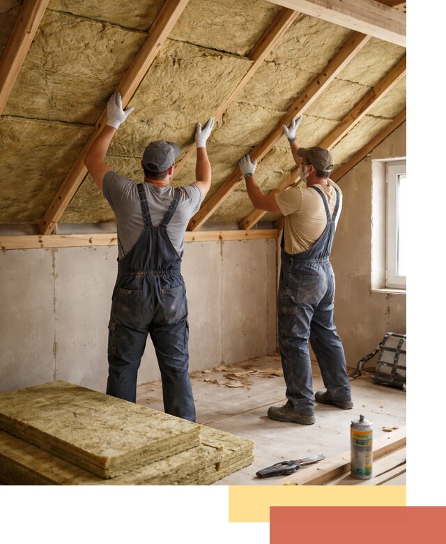 Утепление потолка минеральной ватой в Липецке